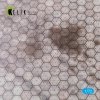 KELIK KS72017 SWISS HEXAGONAL CONCRETE PARKING PLACE BASE - ACRYLIC 3 MM (280 X 180 MM) 1/72